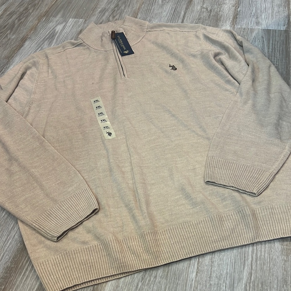U.S. POLO QUARTER ZIP